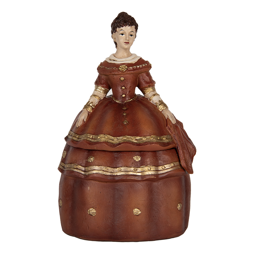 [6PR5546] Jewellery Box Lady Red 19x16x29 cm