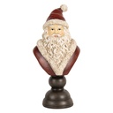 Christmas Decoration Santa Claus Red White 11x8x22 cm