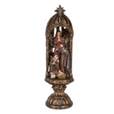 Décoration de Groupe de Noël Couleur or Marron Ø 14x43 cm