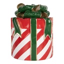 Décoration Cadeau Rouge Vert Ø 16x21 cm