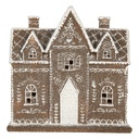 Decoratie huis met LED 26x10x25 cm