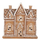 Décoration Maison avec LED Marron Blanc 21x8x20 cm