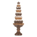 Decoratie kerstboom Ø 11x33 cm