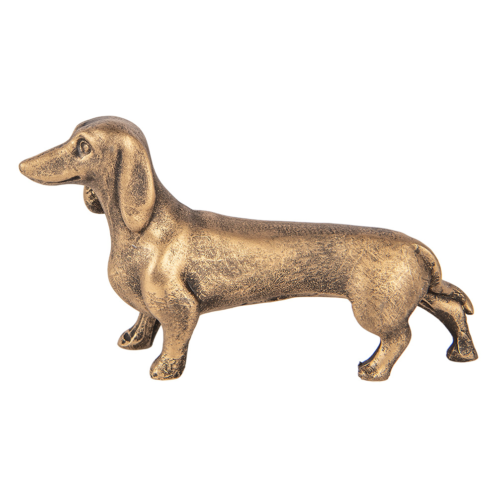 [6PR5956] Decoratie hond 14x4x8 cm