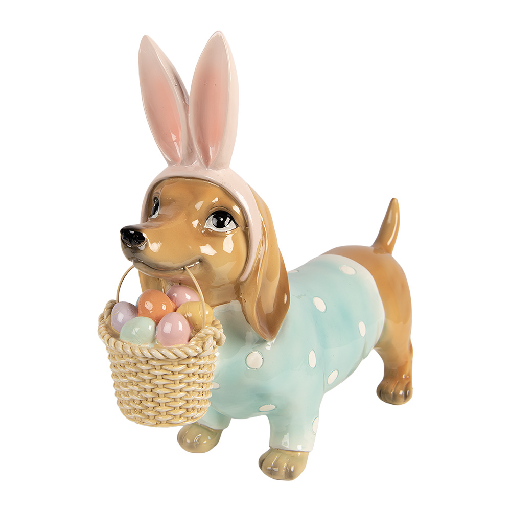 [6PR6112] Decoratie hond 27x10x12 cm
