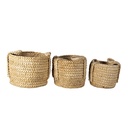 Mand (3) Ø 34x36 / Ø 29x37 / Ø 26x31 cm