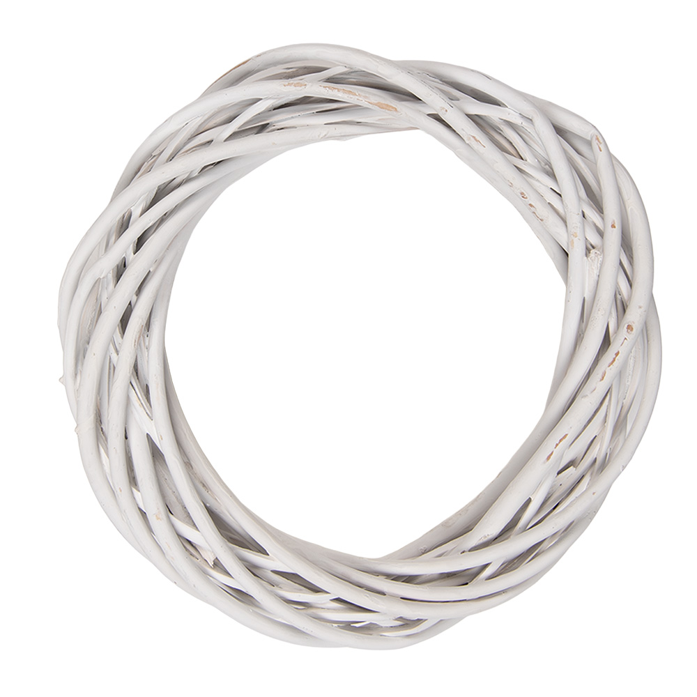 [6RO0600XSW] Decoration Garland White Ø 20x4 cm