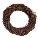 Decoration Garland Brown Ø 40x7 cm