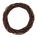 Decoration Garland Brown Ø 40x7 cm