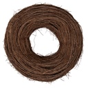 Decoration Couronne Marron Ø 50x14 cm