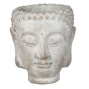 Vaso Porta Pianta Grigio 15x14x17 cm