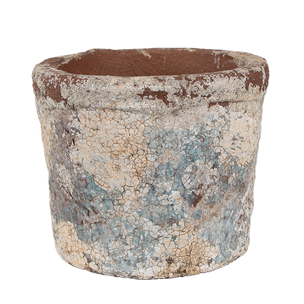[6TE0526S] Flower Pot Inside Beige Ø 12x10 cm