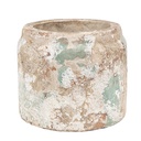 Flower Pot Inside Beige Green Ø 11x9 cm