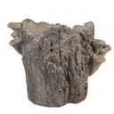 Flower Pot Inside Brown Beige 24x18x18 cm