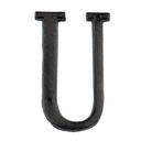 Lettera U Marrone 8x1x13 cm