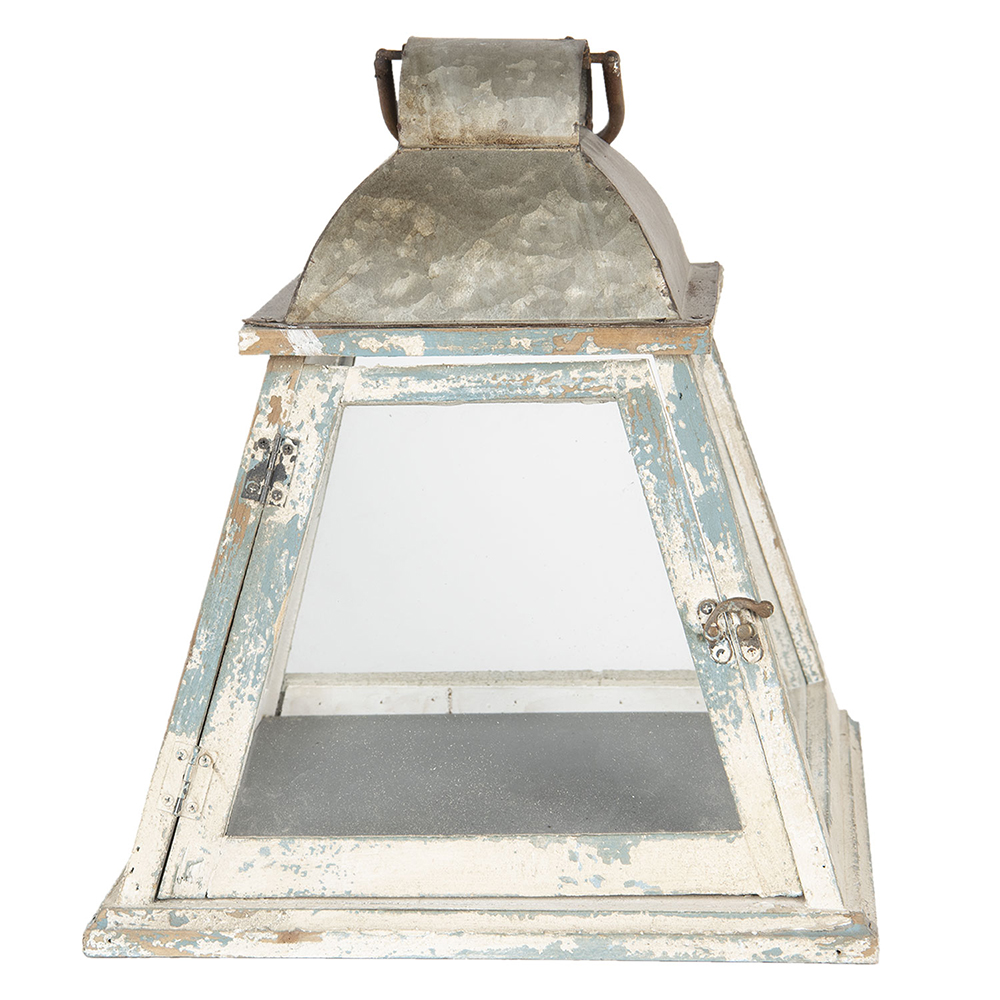 [6Y2954] Lantern Beige 33x33x37 cm