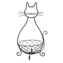 Ijzeren mand kat 31x25x55 cm