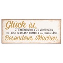 Textschild Mehrfarbig 30x1x13 cm