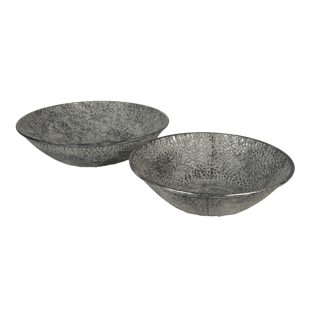 [6Y3893] Kom Ø 35x9 / Ø 41x10 cm (2)