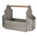 Decoratie tuingereedschapskist 50x23x35 cm