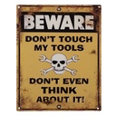 Text Board Yellow 20x1x25 cm