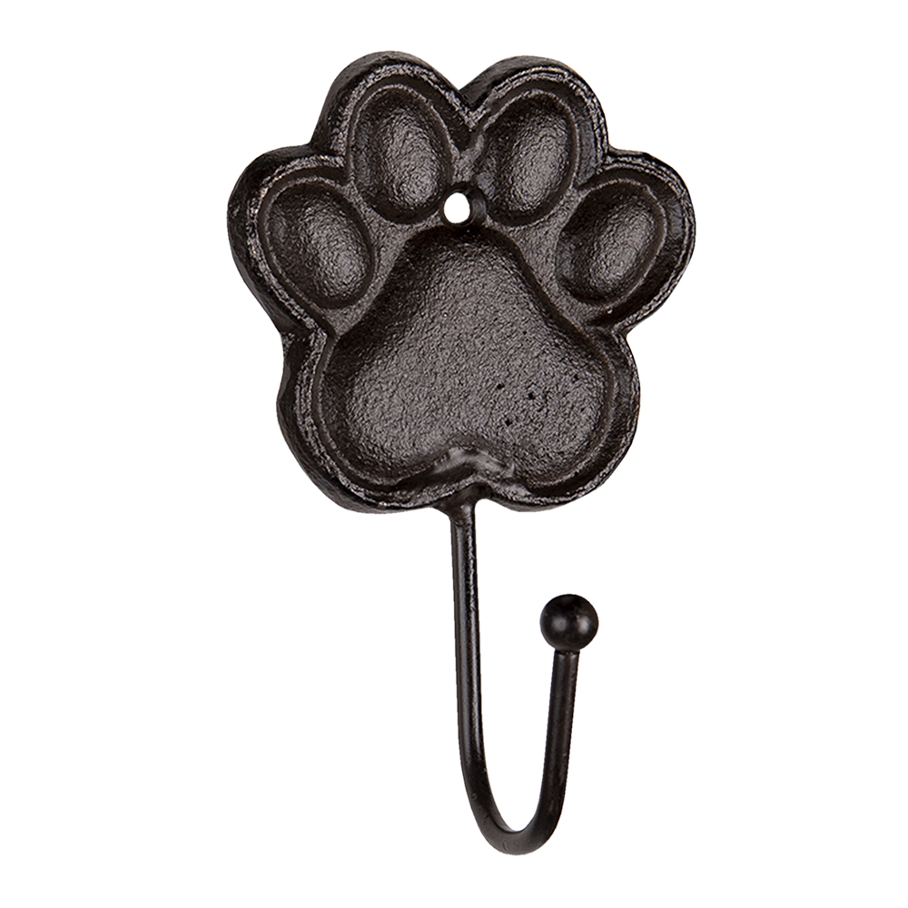 [6Y4558] Gancio Appendiabiti Marrone 8x5x13 cm