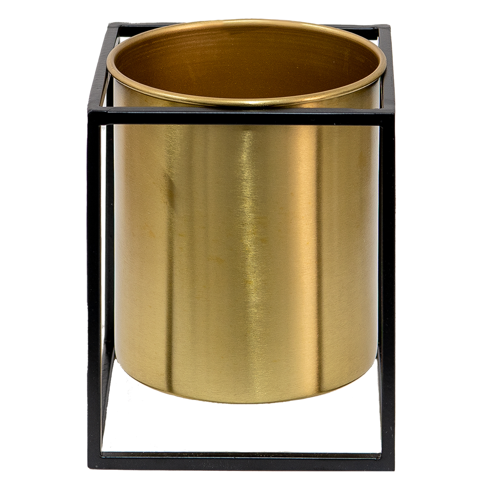 [6Y4823] Decoratie bloempot 14x14x16 cm