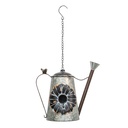 Birdhouse Watering Can Grey 37x21x30/63 cm