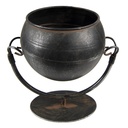 Flower Pot Inside Black 19x15x19 cm