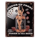 Tableau de texte Noir 20x1x25 cm