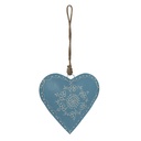 Decoratie Ciondolo hart 16x5x16 cm