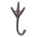Wall Hook Brown 7x5x14 cm