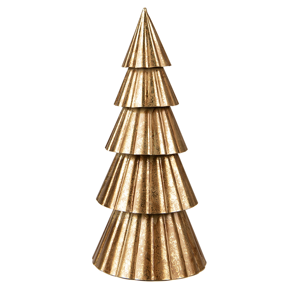 [6Y5372] Decoratie kerstboom Ø 14x30 cm