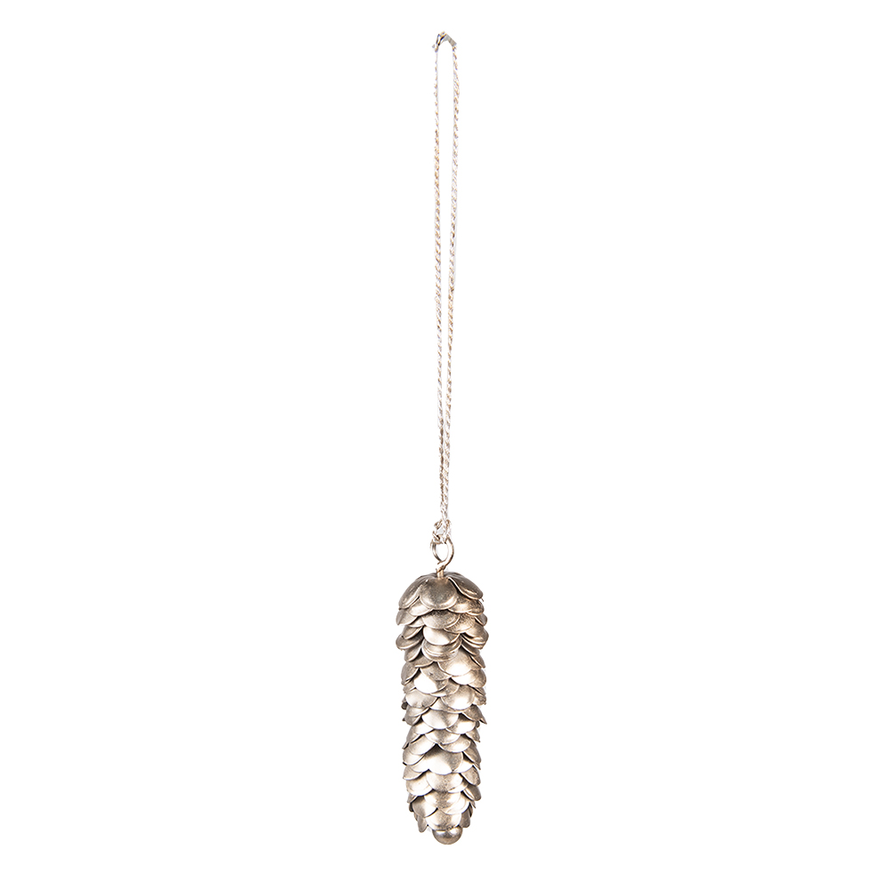 [6Y5451] Decoratie hanger dennenappel 2x2x9 cm