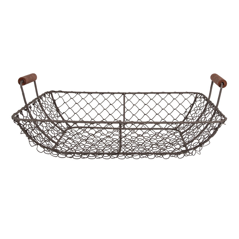 [6Y5526] Mand 32x26x8/12 cm