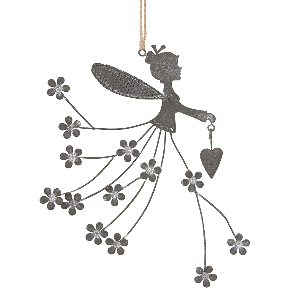 Decoratie hanger kind 20x17 cm