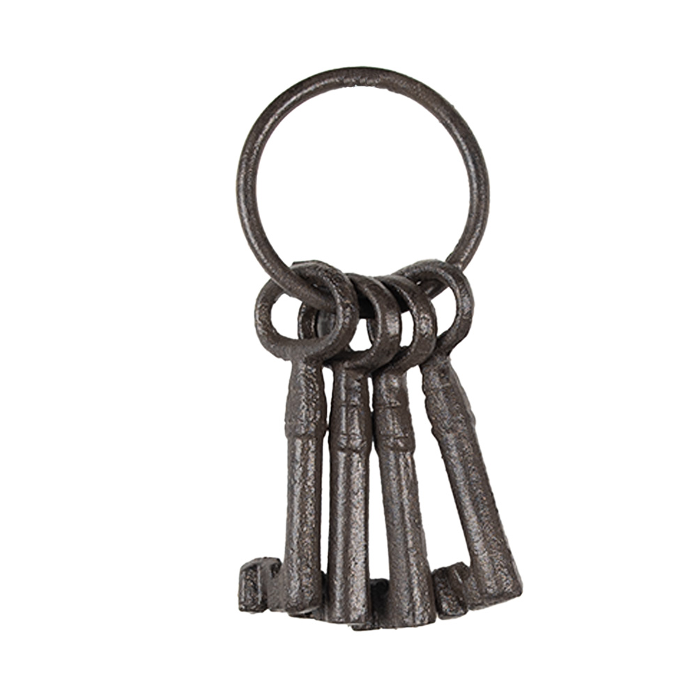 [6Y5643] Decoration sleutelbos 6x3x13 cm