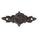 Pomello per Porta Marrone 4x4x10 cm