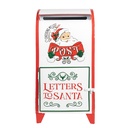 Cassetta Postale Bianco Rosso 20x20x41 cm