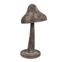 Decoration Mushroom Brown Ø 14x27 cm