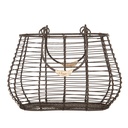Basket 25x16x17/28 cm