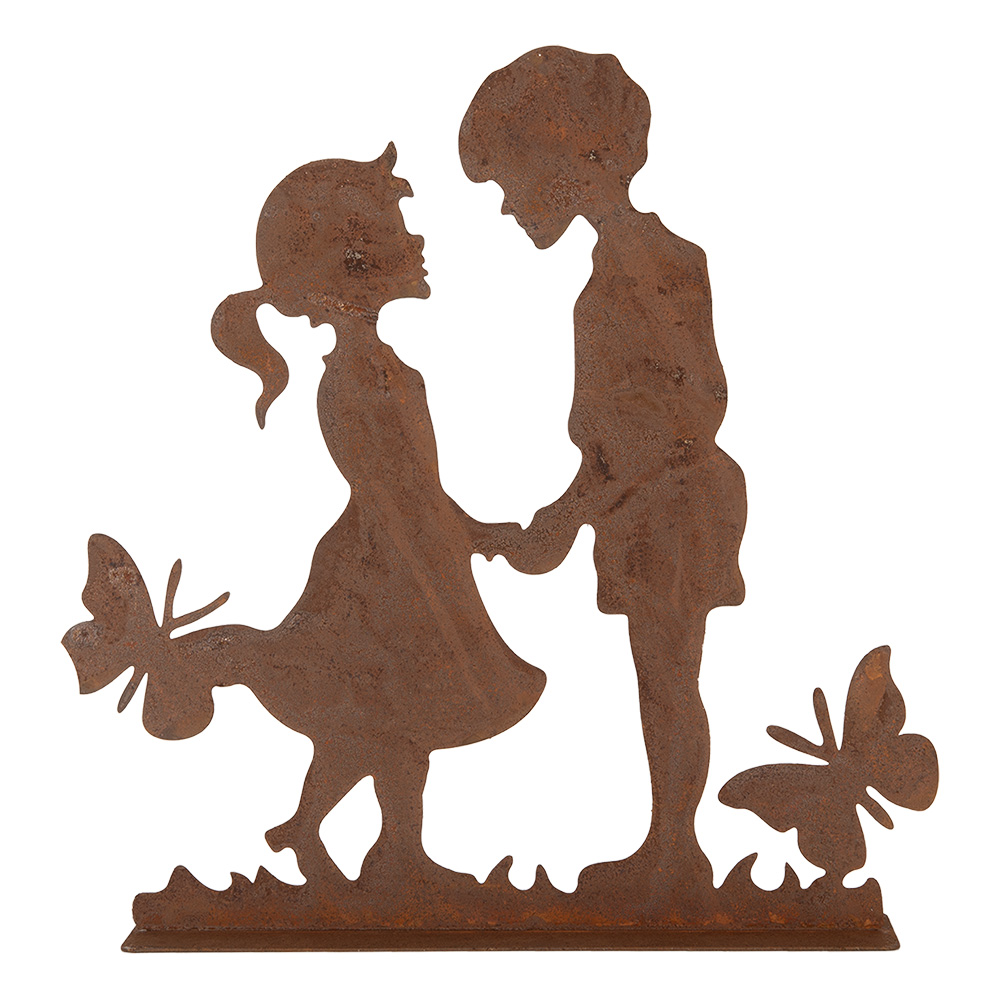 [6Y5782] Décoration Enfants Marron 25x5x25 cm