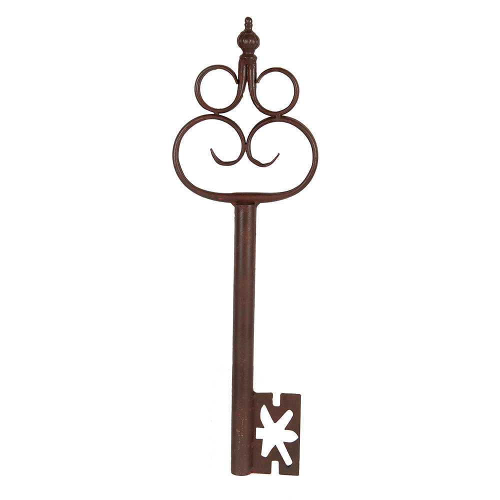 [6Y5851] Clé de décoration Marron 17x3x54 cm