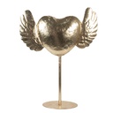 Decorazione Cuore Color oro 38x11x47 cm