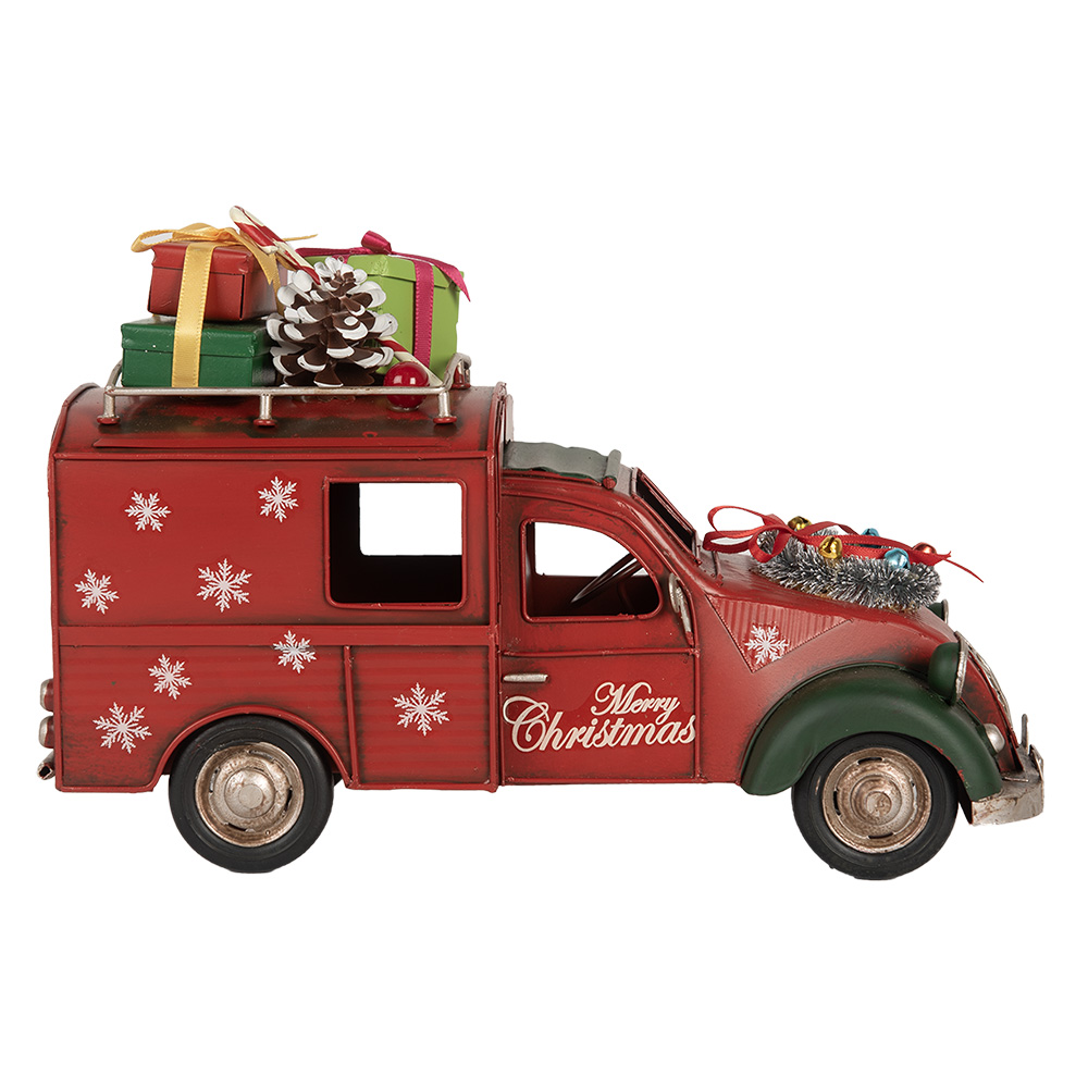 [6Y5881] Decoration Model Car Red Green 26x11x17 cm