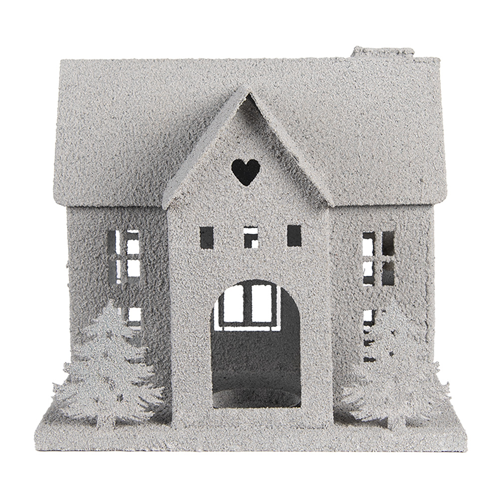 [6Y5932] Décoration Maison Gris 26x17x24 cm
