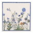 Tovaglioli di carta Bianco Blu 33x33 cm (20)