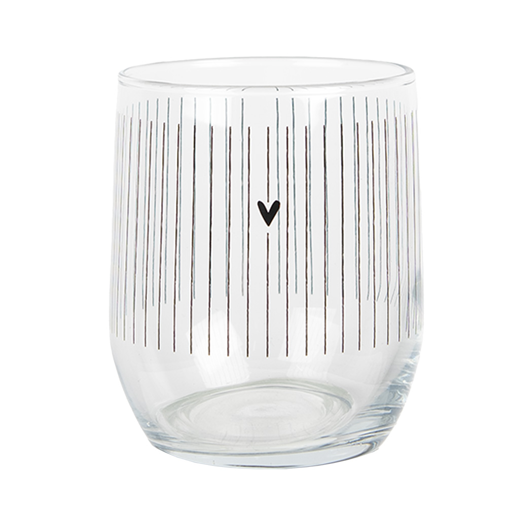 [BHSGL0007] Verre d'eau Transparent Ø 8x9 cm / 300 ml