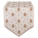 Tischläufer Beige Braun 50x160 cm