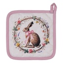 Pot Holder Beige Brown 20x20 cm
